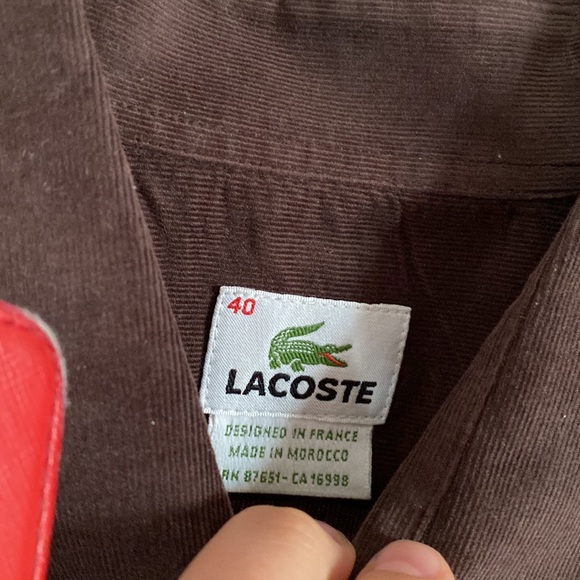 Lacoste Men’s Button-Down - Picture 5 of 6
